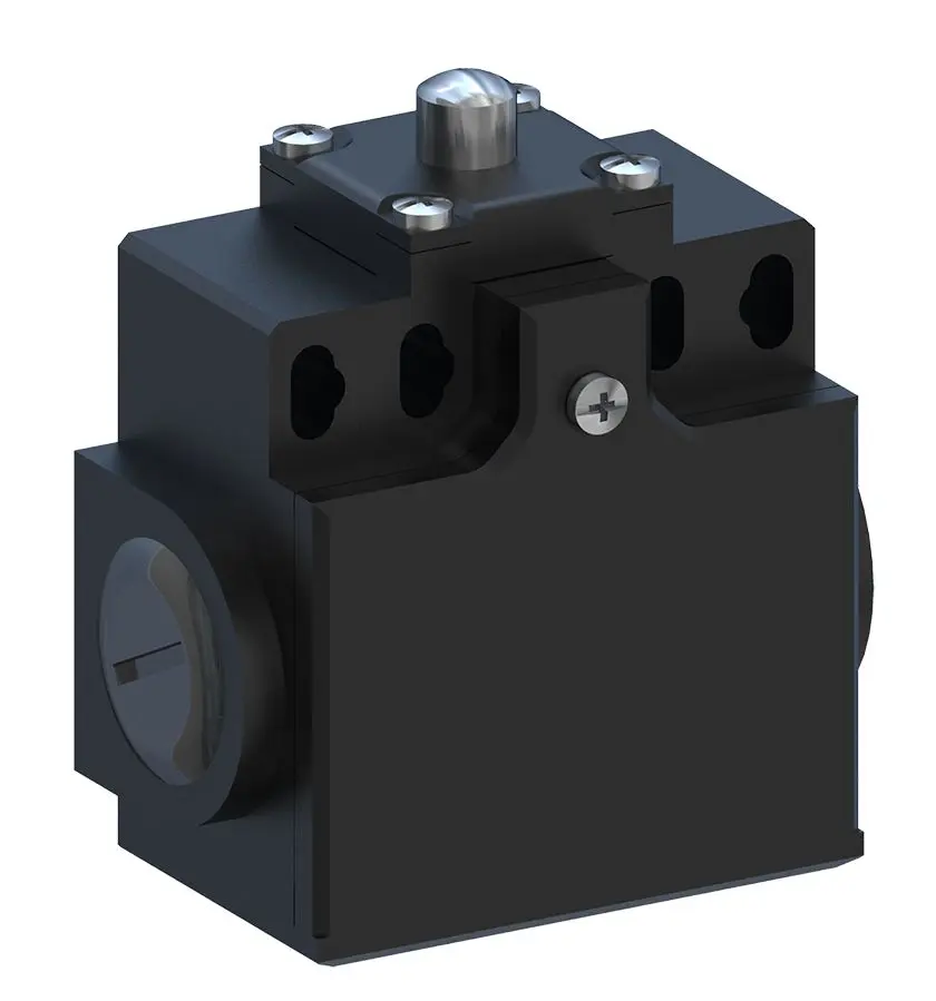 Produktfoto 1 von RS PRO Endschalter, Stößel, 1 Schließer/1 Öffner, IP 67, Thermoplast, 10A
