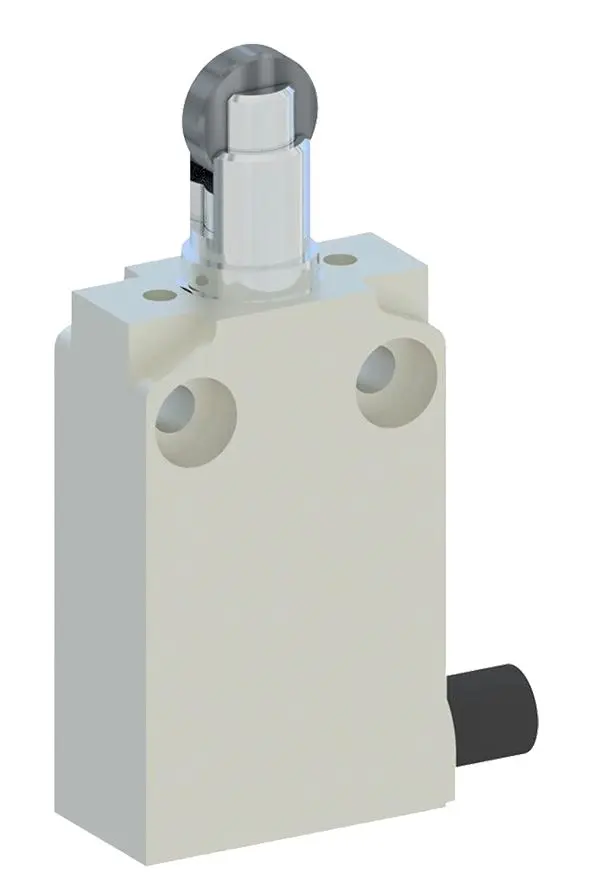 Produktfoto 1 von RS PRO Endschalter, Rollenstößel, 1 Schließer/1 Öffner, IP 67, Zamak-Zinklegierung, 4A
