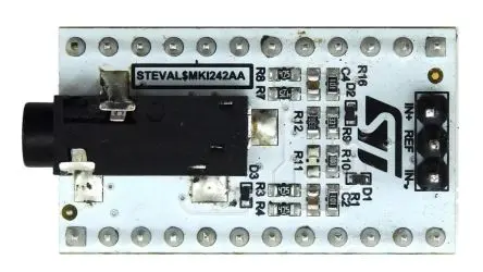Produktfoto 1 von STMicroelectronics ST1VAFE6AX ST1VAFE6AX Adapter-Kit Entwicklungstool Sensor für DIL24-Buchse