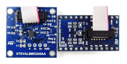 Produktfoto 1 von STMicroelectronics ISM330BX 3D-Beschleunigungssensor und 3D-Gyroskop-Sensor-Industrie-Kit, Demoboard Entwicklungstool