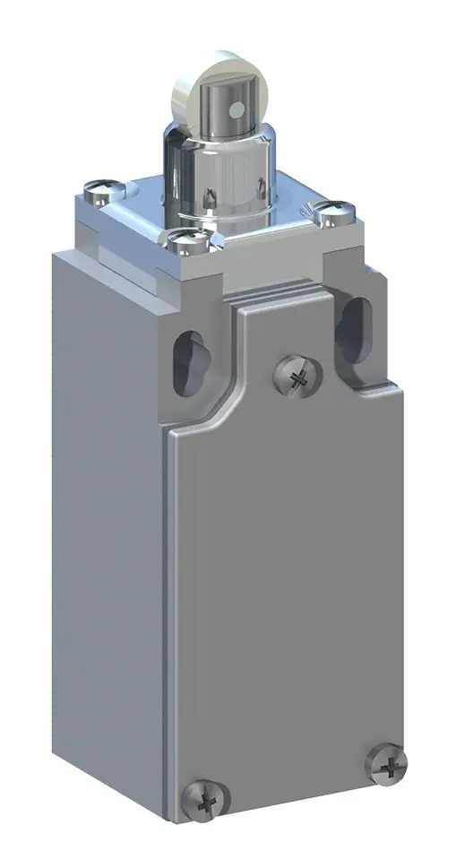 Produktfoto 1 von RS PRO Endschalter, Rollenstößel, 2 Öffner/1 Schließer, IP 66, Zamak-Zinklegierung, 10A