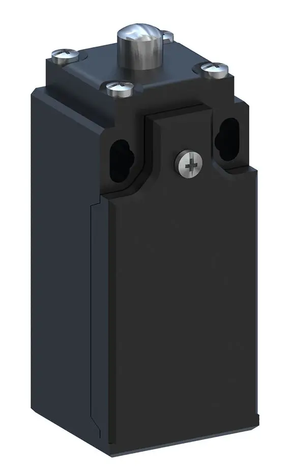 Produktfoto 1 von RS PRO Endschalter, Stößel, 1 Schließer/1 Öffner, IP 67, Thermoplast, 10A