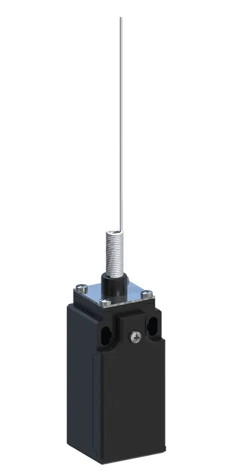 Produktfoto 1 von RS PRO Endschalter, Multidirektionaler Federantrieb aus Edelstahl, 1 Schließer/1 Öffner, IP 65, Thermoplast, 10A