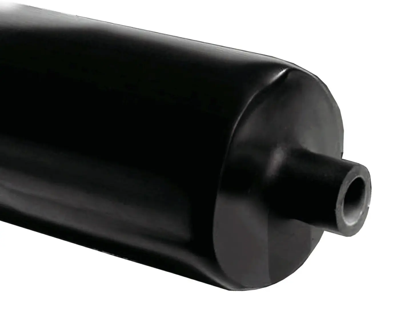 Produktfoto 1 von RS PRO WRJPC Wärmeschrumpfschlauch, Polyolefin Schwarz, Ø 75 mm Schrumpfrate 3:1, Länge 100cm