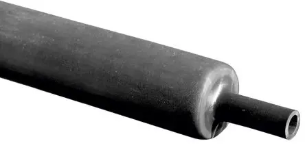 Produktfoto 1 von RS PRO WRJPC Wärmeschrumpfschlauch, Polyolefin Schwarz, Ø 40 mm Schrumpfrate 3:1, Länge 100cm