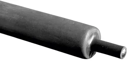 RS PRO Wärmeschrumpfschlauch, Polyolefin kleberbeschichtet Schwarz, Ø 30mm Schrumpfrate 3:1, 4:1, Länge 100cm