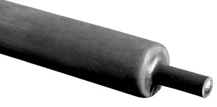 RS PRO Wärmeschrumpfschlauch, Polyolefin kleberbeschichtet Schwarz, Ø 37mm Schrumpfrate 3:1, 4:1, Länge 100cm