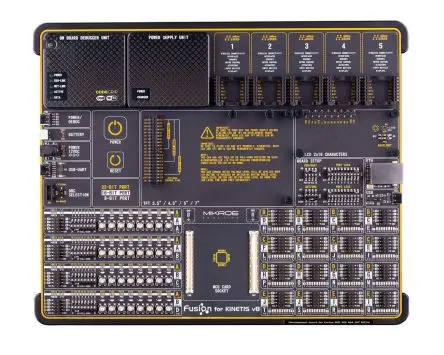 Produktfoto 1 von Brand-Rex Fusion für Kinetis v8 WLAN, Entwicklungsboard Entwicklungstool Microcontroller ARM 8. Generation Mikroe-5427