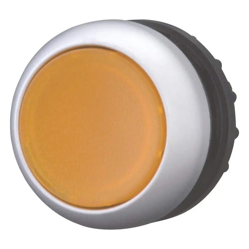 Produktfoto 1 von Eaton M22 Druckknopf-Lichtschalter Orange wartungsfrei Ø 22.5 mm, IP69K, IP40