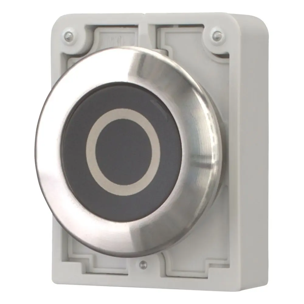 Produktfoto 1 von Eaton M30I Druckschalter Schwarz Federrückstellung, Tastend Panel Ø 30.5 mm, IP66, IP69, IP40