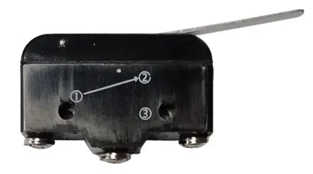 Produktfoto 1 von RS PRO Mikroschalter Hebel-Betätiger Schraube, Wechsler, 15A IP40 85g -55 °C - 85 °C