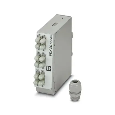 Produktfoto 1 von Phoenix Contact LWL-Rangierfeld ST Duplex für 3 Port Vorderseite