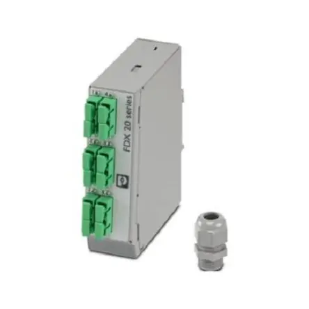 Produktfoto 1 von Phoenix Contact LWL-Rangierfeld SC Duplex für 3 Port 6 130 mm Vorderseite