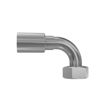 Produktfoto 1 von Parker Edelstahl aus Stahl Hydraulikanschluss, 90 °