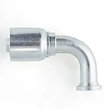 Produktfoto 1 von Parker Edelstahl aus Stahl Hydraulikanschluss SAE 1-1/2 Zoll, 90 °, Crimpbefestigung 1.25Zoll