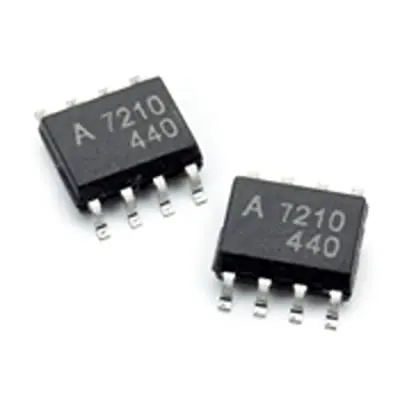 Produktfoto 1 von Broadcom ACSL-7210 Oberfläche 2 Optokoppler DC-In, 8-Pin SO-8, Isolation 3750 V eff.