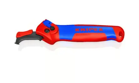 Produktfoto 1 von Knipex Sicherheitsmesser, Gurtmesser, Schnittarbeiten 145 mm