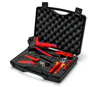 Produktfoto 1 von Knipex Werkzeugbox, L. 345 mm B. 80mm H. 280 mm, 2010 g