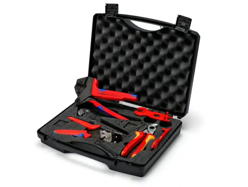 Produktfoto 1 von Knipex Werkzeugbox, L. 345 mm B. 80 mm H. 280 mm, 2010 g