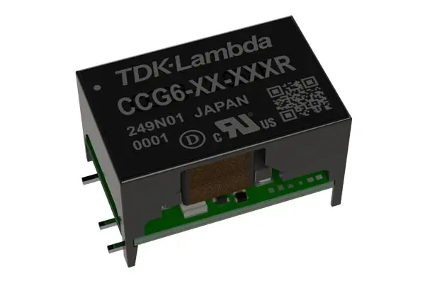 TDK CCG DC/DC-Wandler 6W 5/12 V dc IN, 5V dc OUT / 1.2A Oberflächenmontage