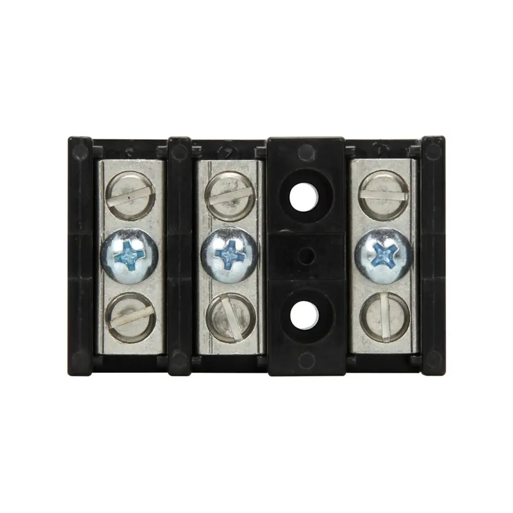 Produktfoto 1 von Eaton 14002 Anschlussklemmenblock DIN-Schiene Schwarz, 600 V Schraubbefestigung