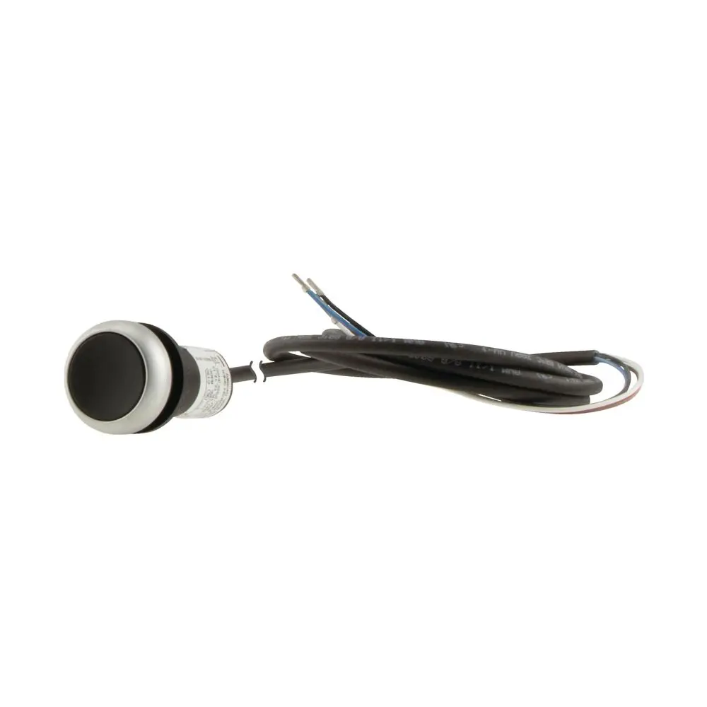 Produktfoto 1 von Eaton C22 Druckknopf-Lichtschalter Schwarz Tastend Ø 22.5 mm, 1 Öffner / 4 A 800 V ac, IP40, IP69K