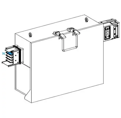 Produktfoto 1 von Schneider Electric KSB Abgangseinheit für Sammelschiene Sicherungstrenner 500V