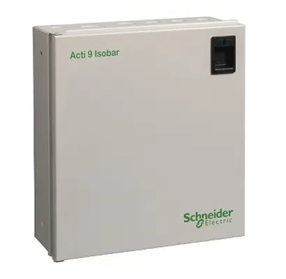 Produktfoto 1 von Schneider Electric SEA9DE; Gehäuse; Stahl; Grau IP3X Breite 273 mm Höhe 300 mm Länge 117 mm