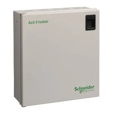 Produktfoto 1 von Schneider Electric SEA9DE; Gehäuse; Stahl; Grau IP3X Breite 273 mm Höhe 300 mm Länge 117 mm
