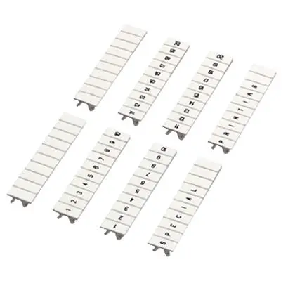 Produktfoto 1 von Schneider Electric 1/100 V Clip-In Markierungsstreifen für Anschlussklemmenblock