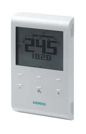 Siemens RDE100 Thermostat Chassismontage Ein-Aus Ausgang/ Digital Eingang 230V Ein-Aus