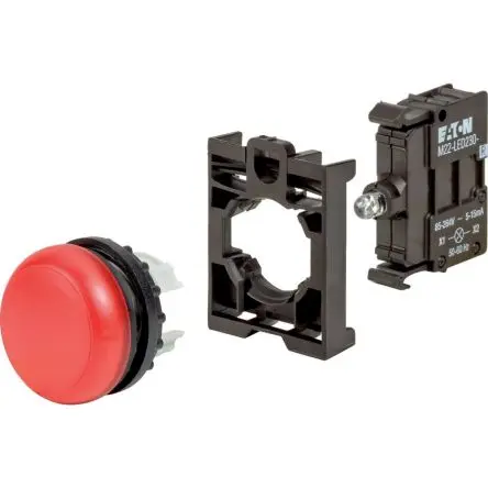 Produktfoto 1 von Eaton Anzeige Eaton Moeller Rot, Ausschnitt-Ø 22 mm LED Rund IP69K, IP67