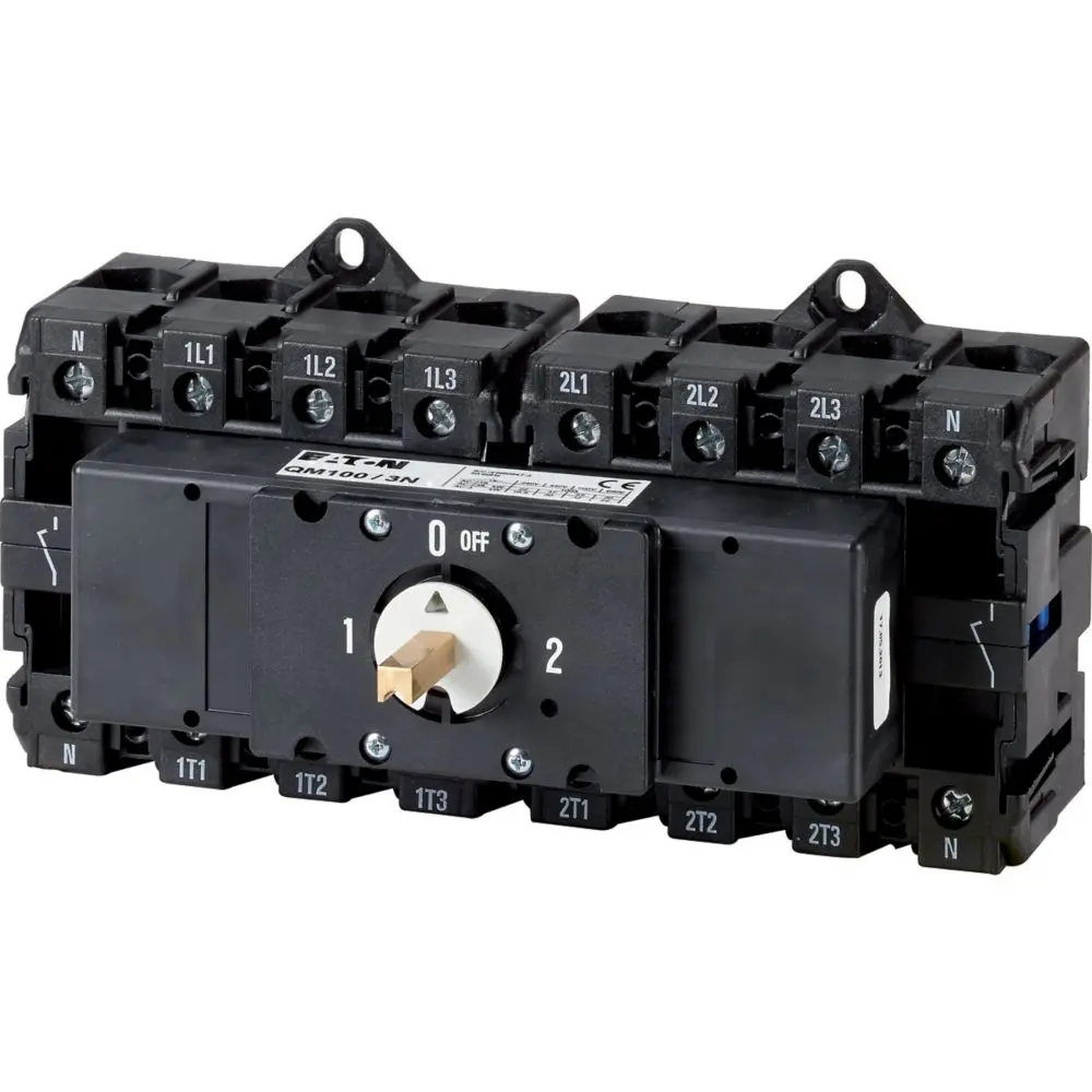 Produktfoto 1 von Eaton QM Nockenschalter, 4-polig / 100A, 690V (Volts), 3-Stufen