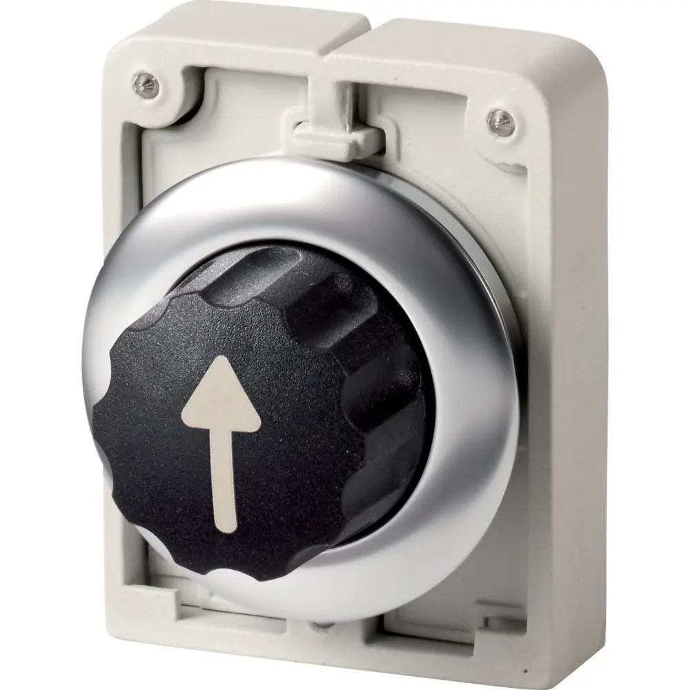 Produktfoto 1 von Eaton M30 Wahlschalter 3-Stufen Taste 30 mm IP66 Wurfwinkel 60 °