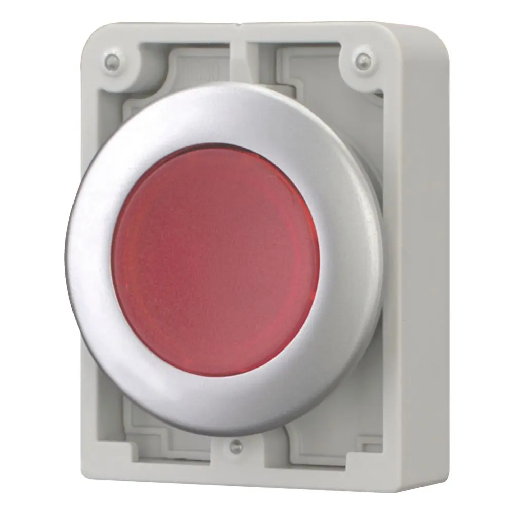 Produktfoto 1 von Eaton M22 Druckknopf-Lichtschalter Rot Beleuchtet wartungsfrei Ø 30.5 mm, IP69K, IP40