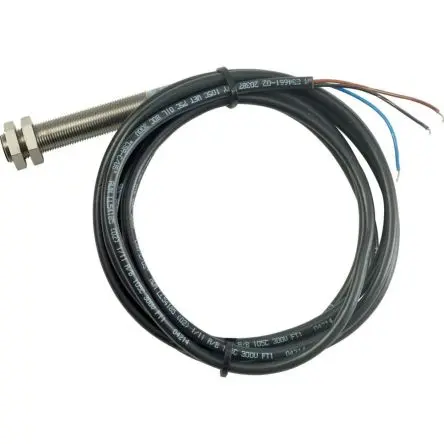 Produktfoto 1 von Eaton E59 AccuProx M12 Induktiver Näherungssensor, Zylinderförmig PNP/NPN / 300mA 4 mm, IP69, IP67 48 V ac 6 V dc