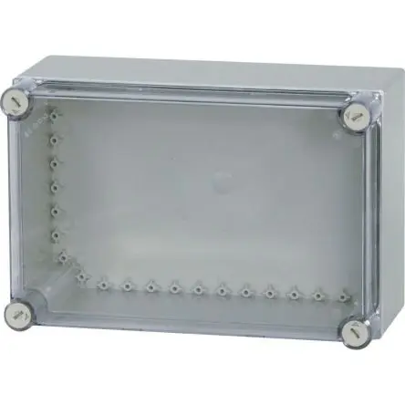 Produktfoto 1 von Eaton xEnergy Safety; Universalgehäuse; Kunststoff; Hellgrau; IK10 IP65 Breite 375 mm Höhe 250 mm Länge 175 mm