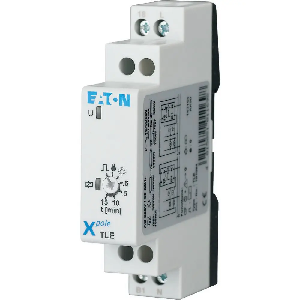 Produktfoto 1 von Eaton Eaton Distribution Parts Zeitrelais, DIN-Schienen, 230V ac, 1 Kont., 1-poliger Schließer