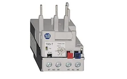 Produktfoto 1 von Allen Bradley 193-T1 Überlastrelais, / 97A 18 W, 15V / 2mA