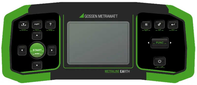 Produktfoto 1 von Gossen Metrawatt M590R TFT Erdungsprüfgerät CAT III 600 V V, CAT IV 300 V V