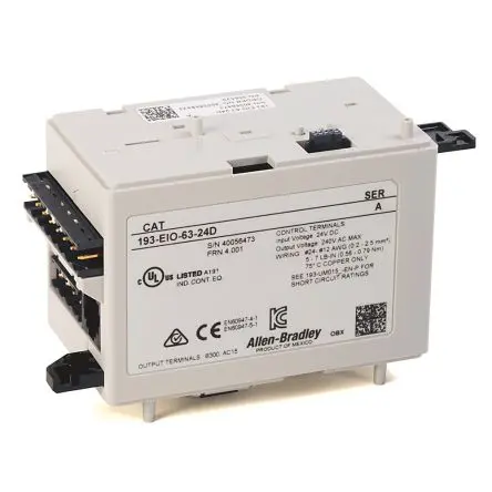 Produktfoto 1 von Allen Bradley 193-EIO Überlastrelais 6 W, 24V SPST