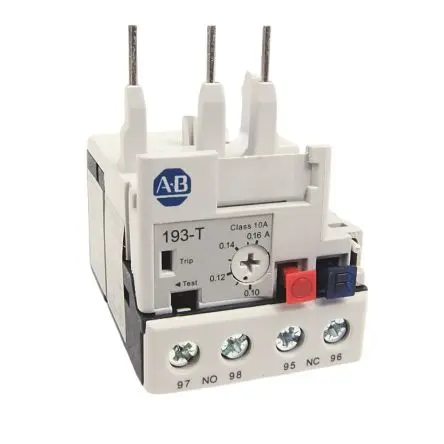 Produktfoto 1 von Allen Bradley 193-T1 Überlastrelais, / 0.1A, 0.16 A 6 W, 15V / 2mA, 86.5 mm x 45mm