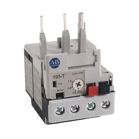 Produktfoto 1 von Allen Bradley 193-T1 Überlastrelais, / 2.9A, 4 A 12 W, 15V / 2mA, 86.5 mm x 45mm
