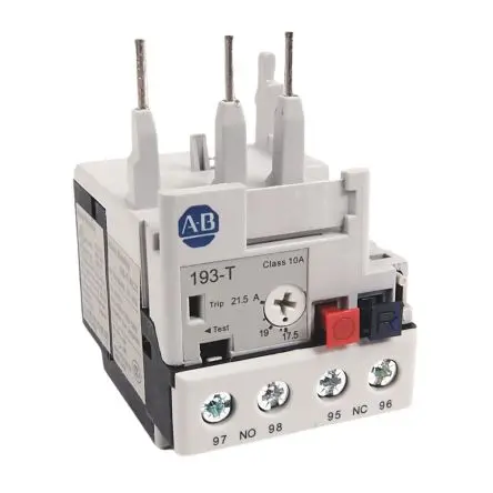 Produktfoto 1 von Allen Bradley 193-T1 Überlastrelais, / 17.5A, 21.5 A 12 W, 15V / 2mA, 86.5 mm x 45mm