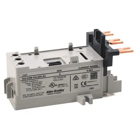 Produktfoto 1 von Allen Bradley 592 ESM Überlastrelais / 60A