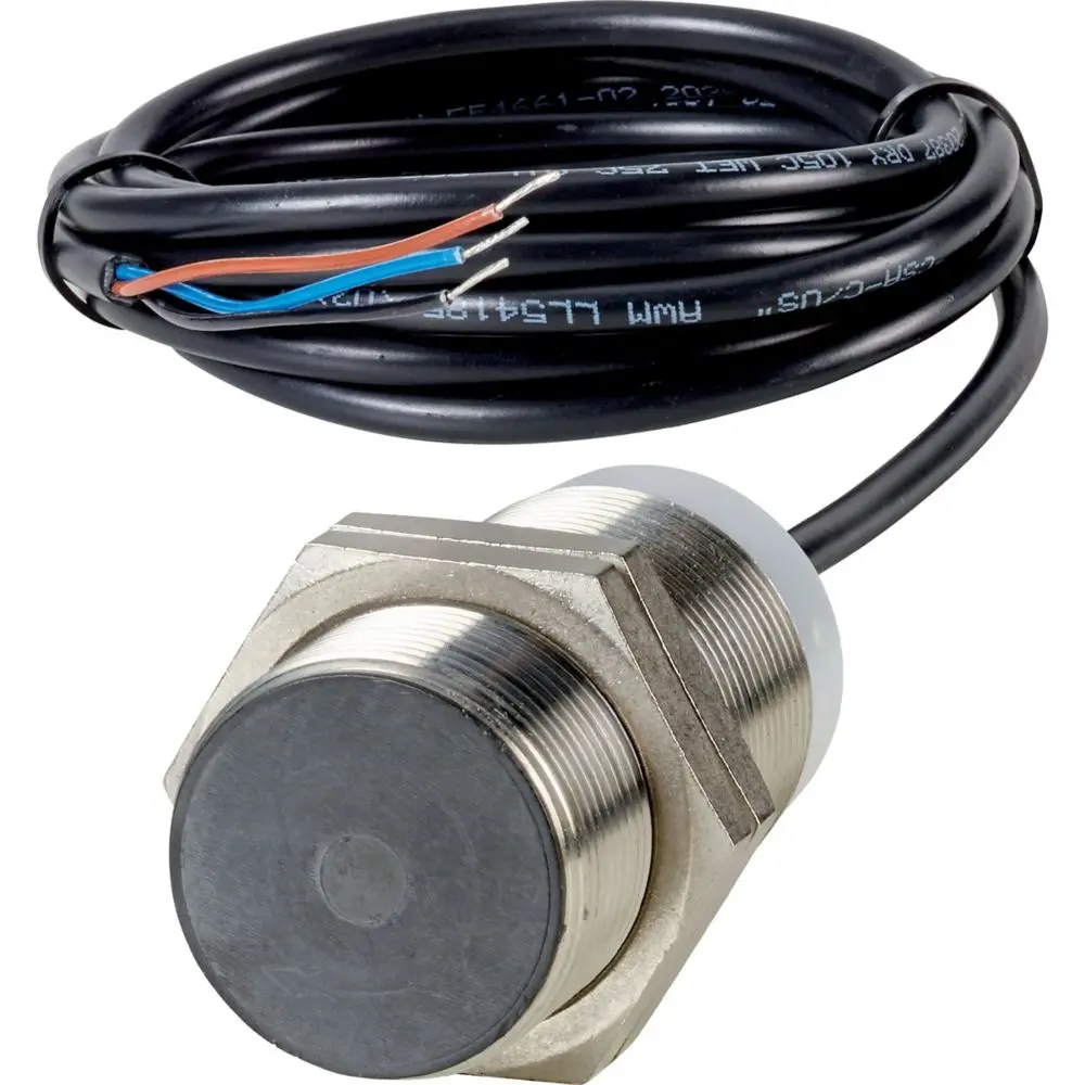 Produktfoto 1 von Eaton M30 Näherungssensor Induktiv, Gewinderohr 10 mm PNP 48 V / 300 mA NC, IP69