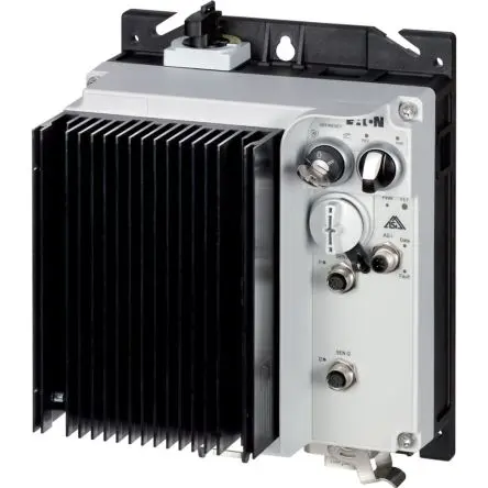 Produktfoto 1 von Eaton Motor-Controller, 3-phasig, 400V ac, 480 V ac, Drehzahlregelung-Steuerung / 5.6A 2.2 kW, L: 157 mm B: 220 mm T: