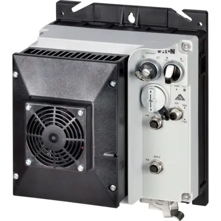 Produktfoto 1 von Eaton Motor-Controller, 3-phasig, 400V ac, 480 V ac, Drehzahlregelung-Steuerung / 8.5A 4 kW, L: 195 mm B: 220 mm T: 270