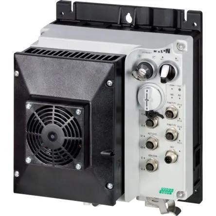 Produktfoto 1 von Eaton Motor-Controller, 3-phasig, 400V ac, 480 V ac, Drehzahlregelung-Steuerung / 8.5A 4 kW, L: 195 mm B: 220 mm T: 270