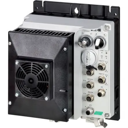 Produktfoto 1 von Eaton Motor-Controller, 3-phasig, 400V ac, 480 V ac, Drehzahlregelung-Steuerung / 8.5A 4 kW, L: 195 mm B: 220 mm T: 270